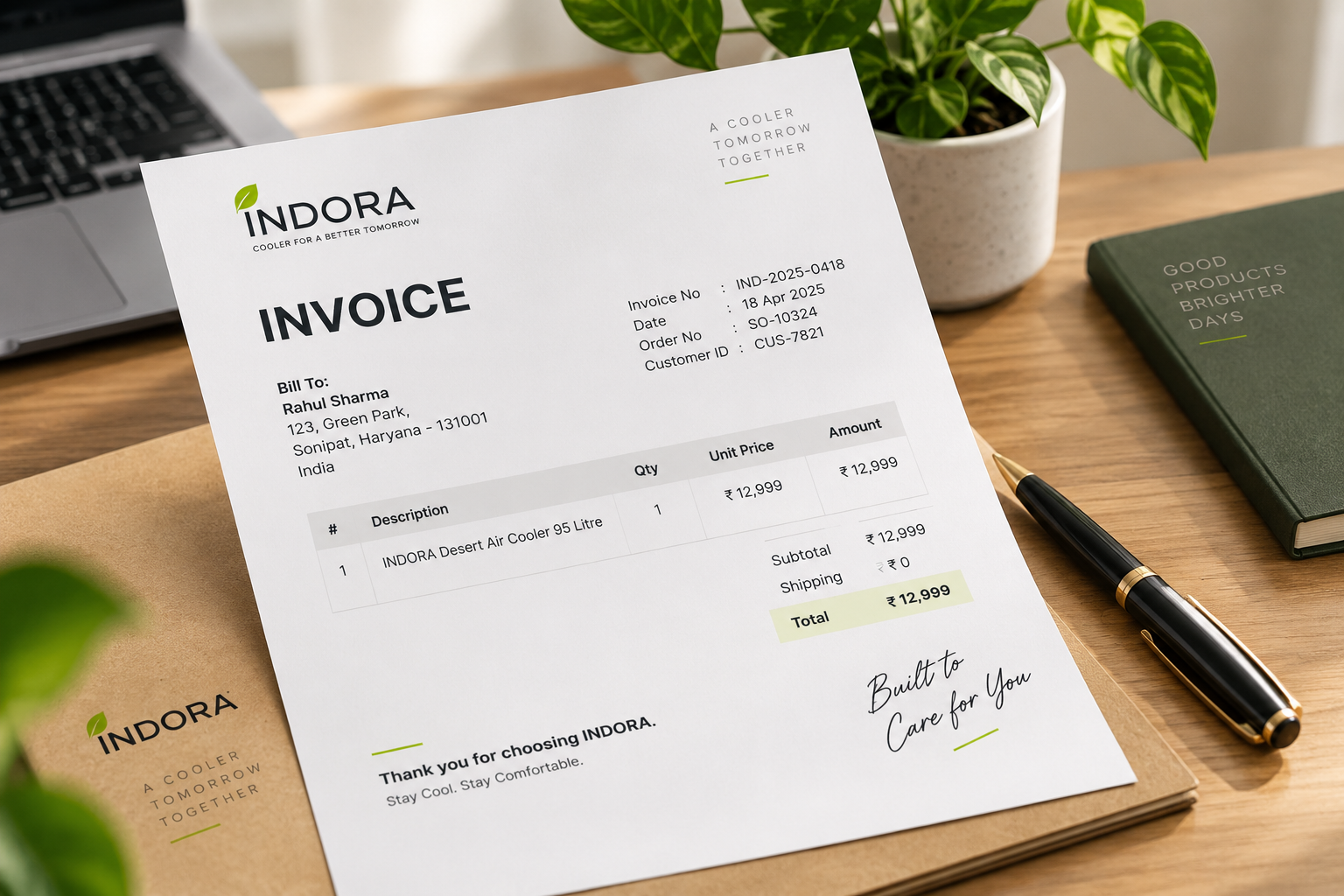 Keep your invoice safe