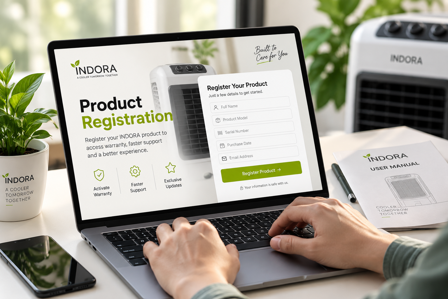 Register your product