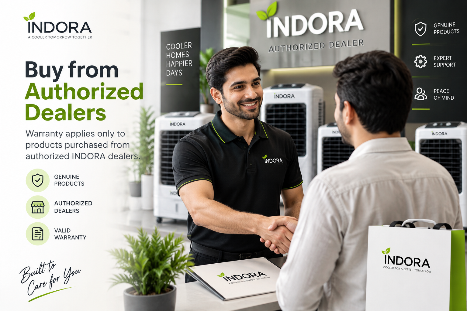 Buy from authorized dealers