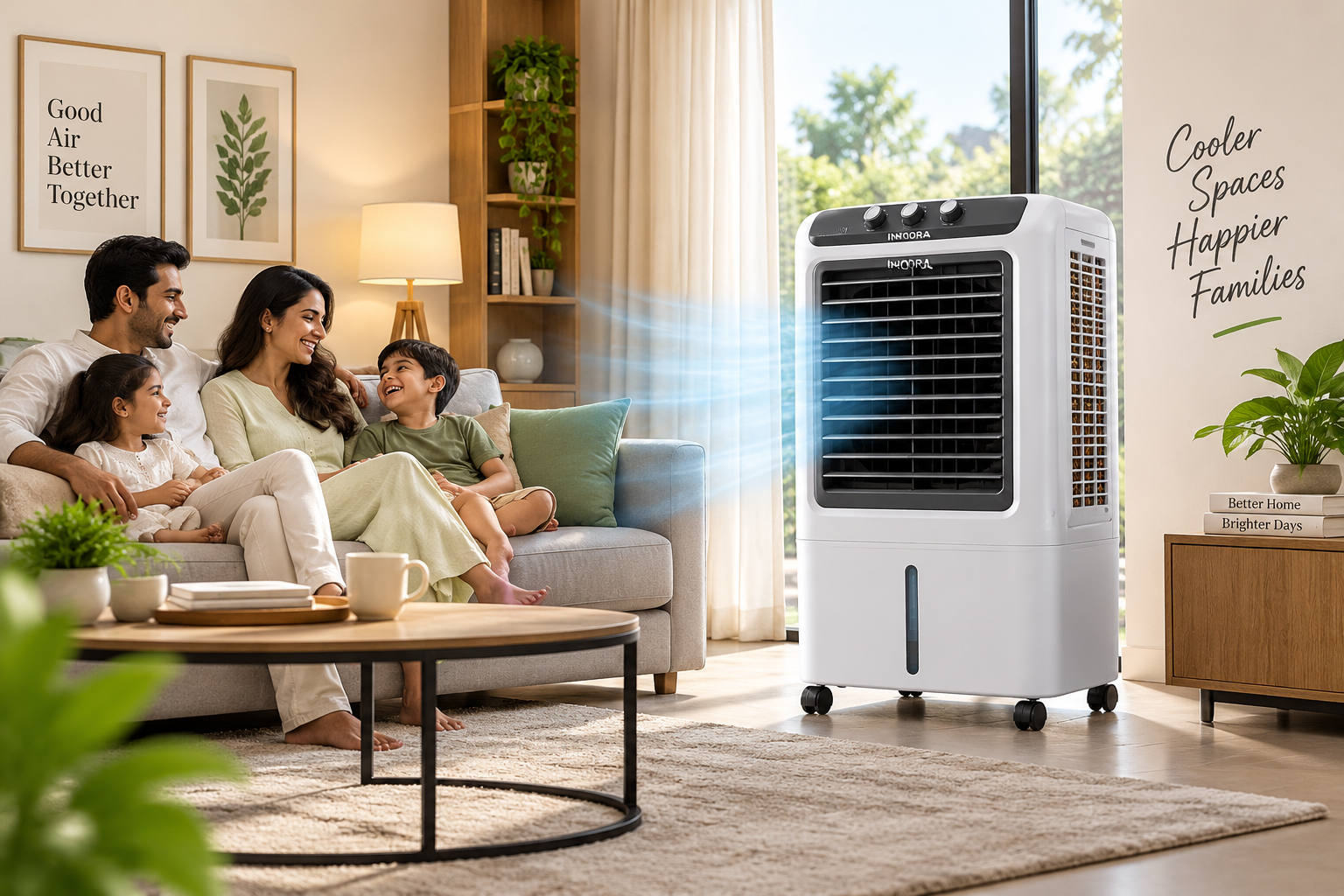 Air cooler for family room