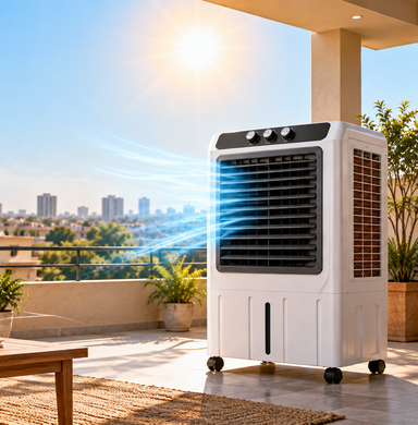 Air cooler working in dry climate