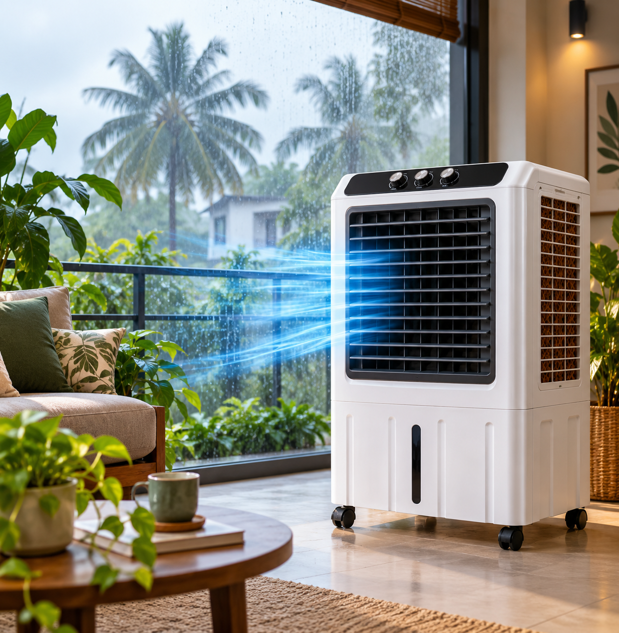 Air cooler working in humid climate
