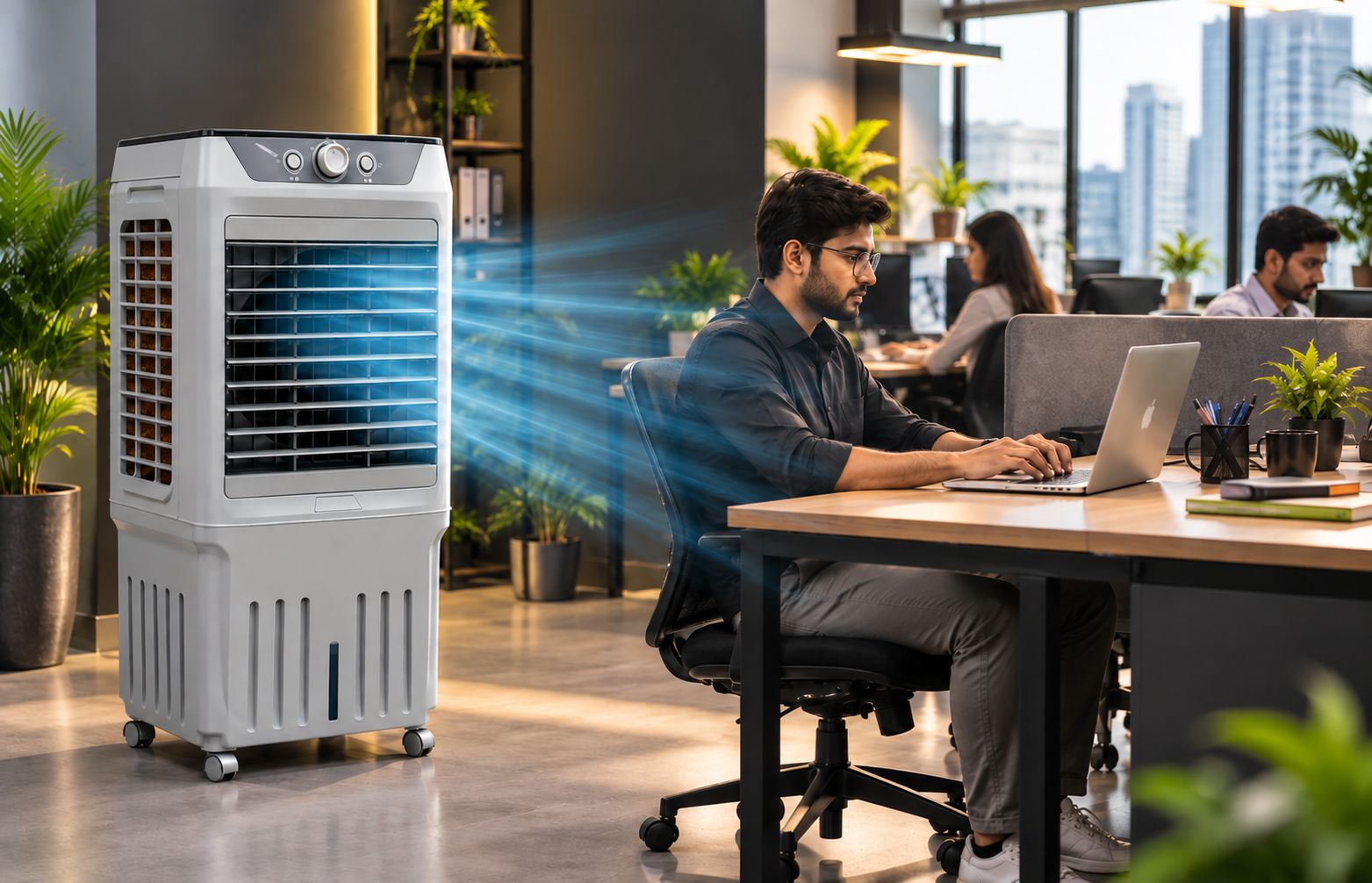 INDORA NIRA 65 Litre Personal Air Cooler for Home Office