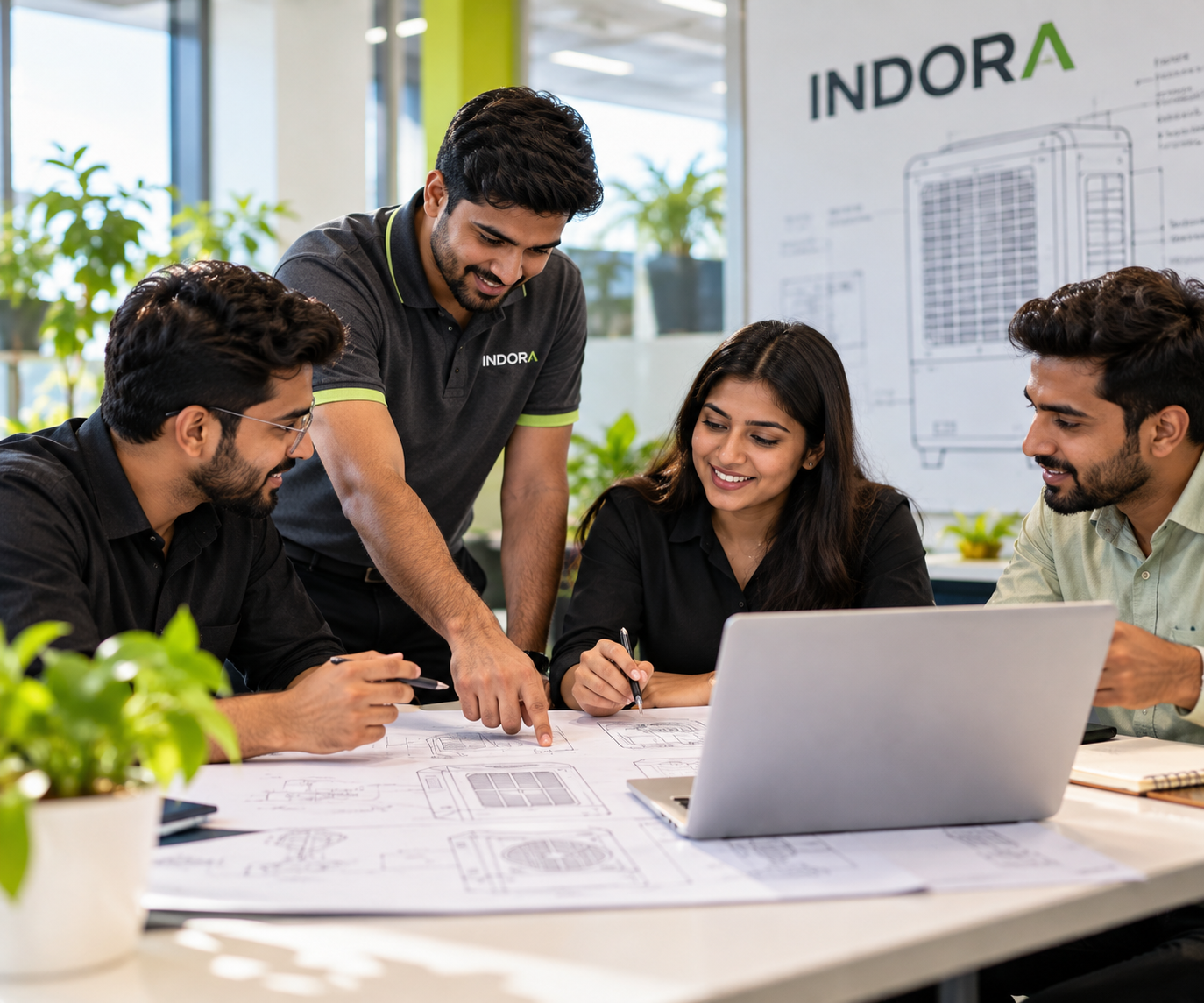 Team Collaboration at INDORA