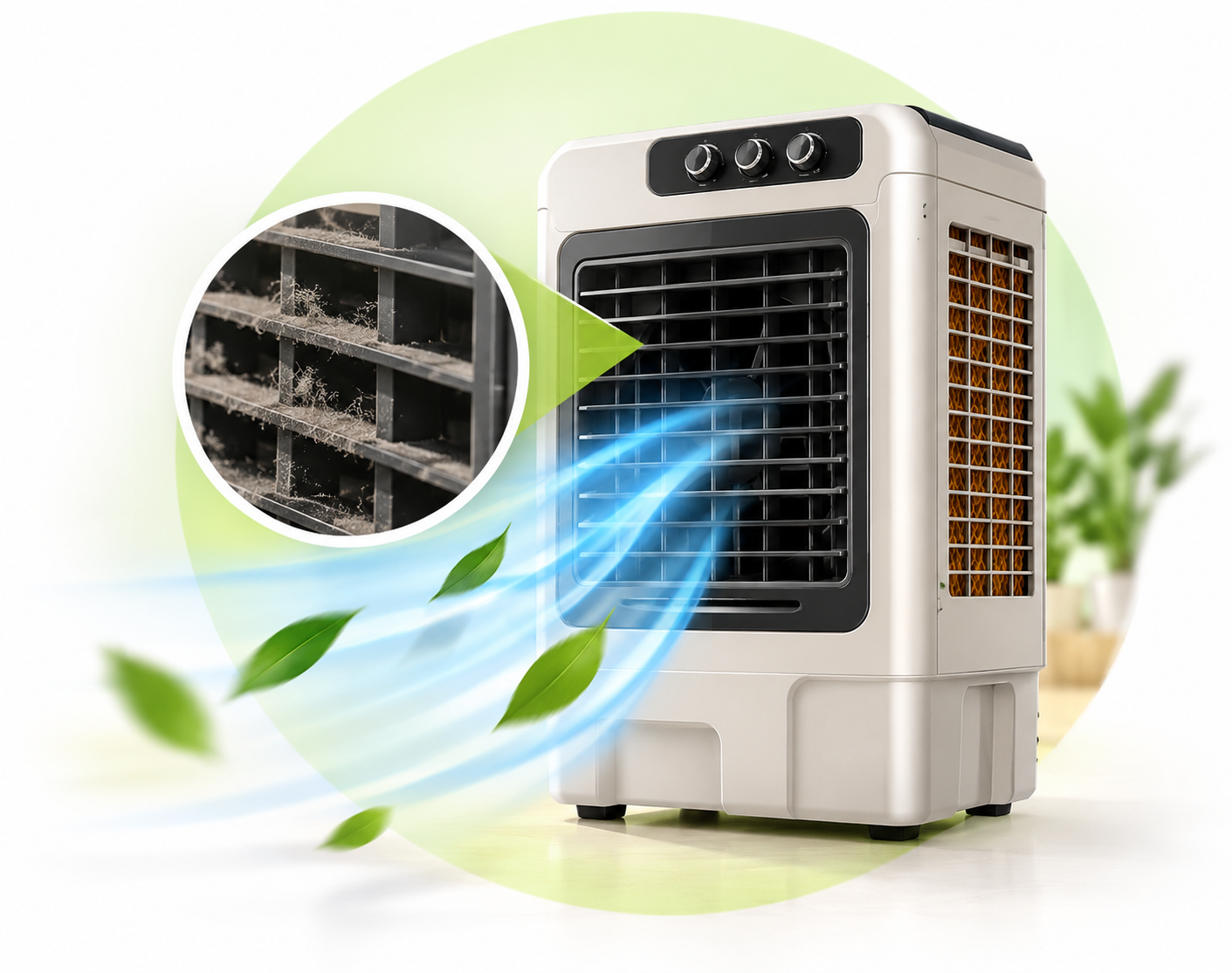 Indora cooler airflow check