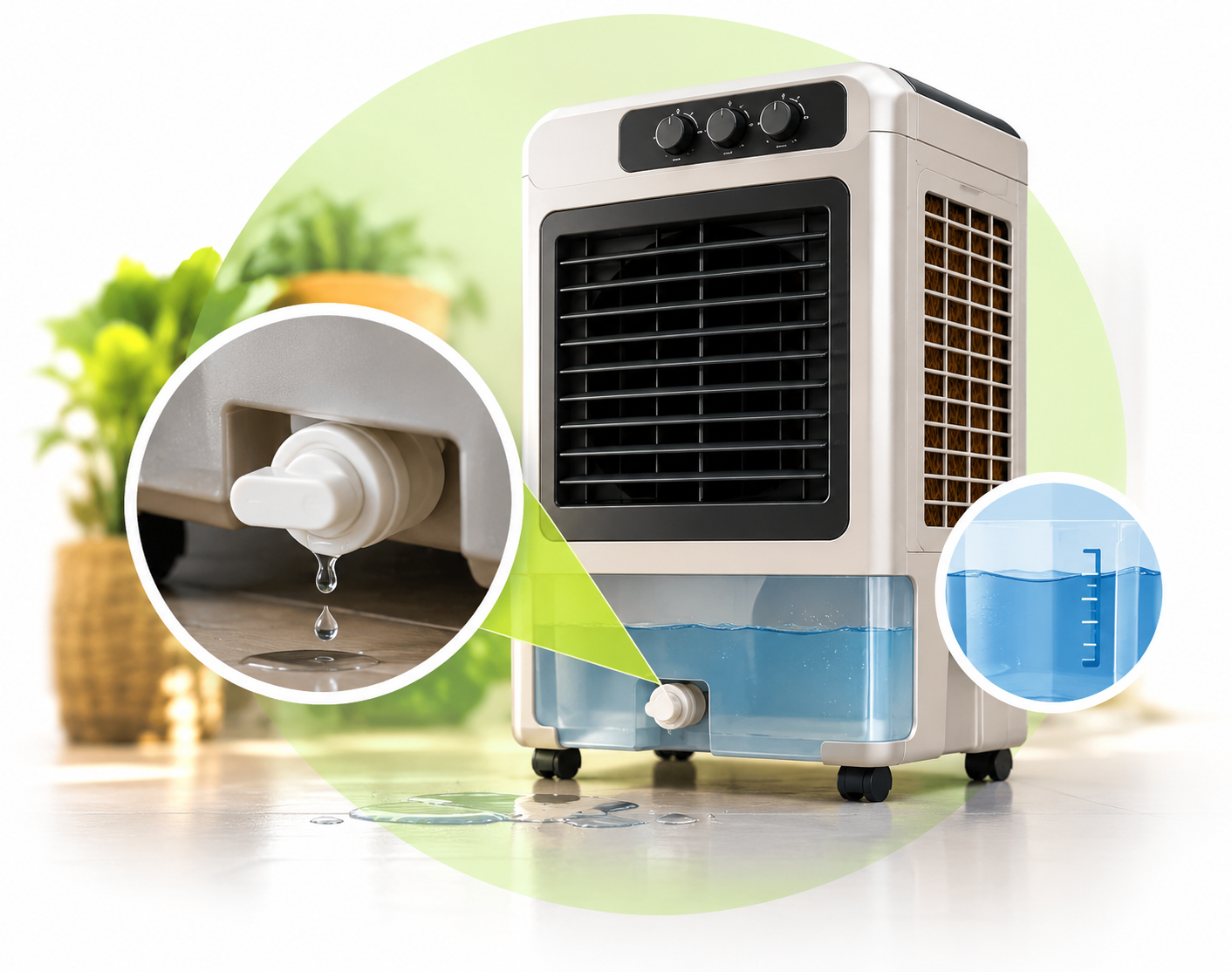 Indora cooler water leakage check