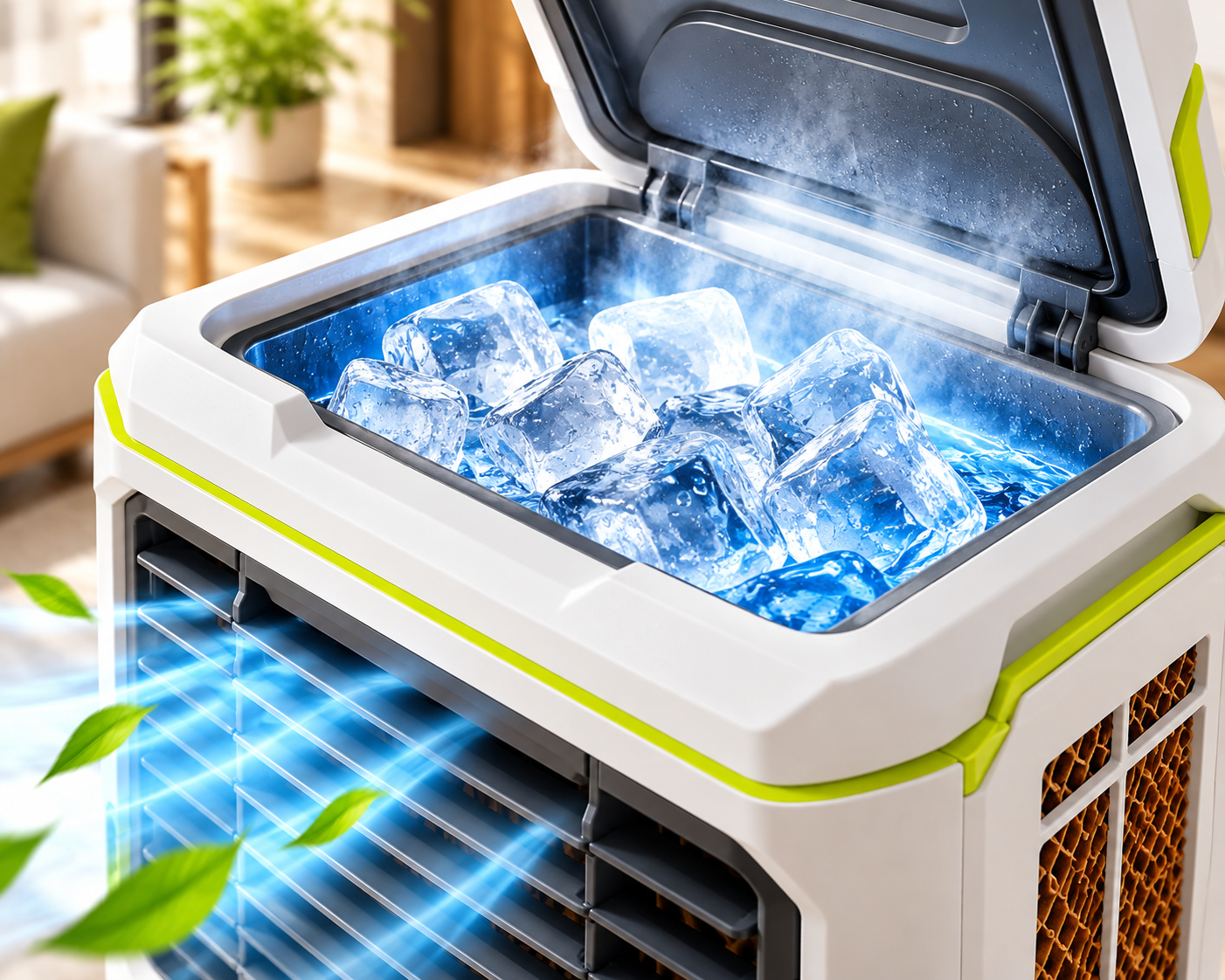 Indora cooler ice chamber