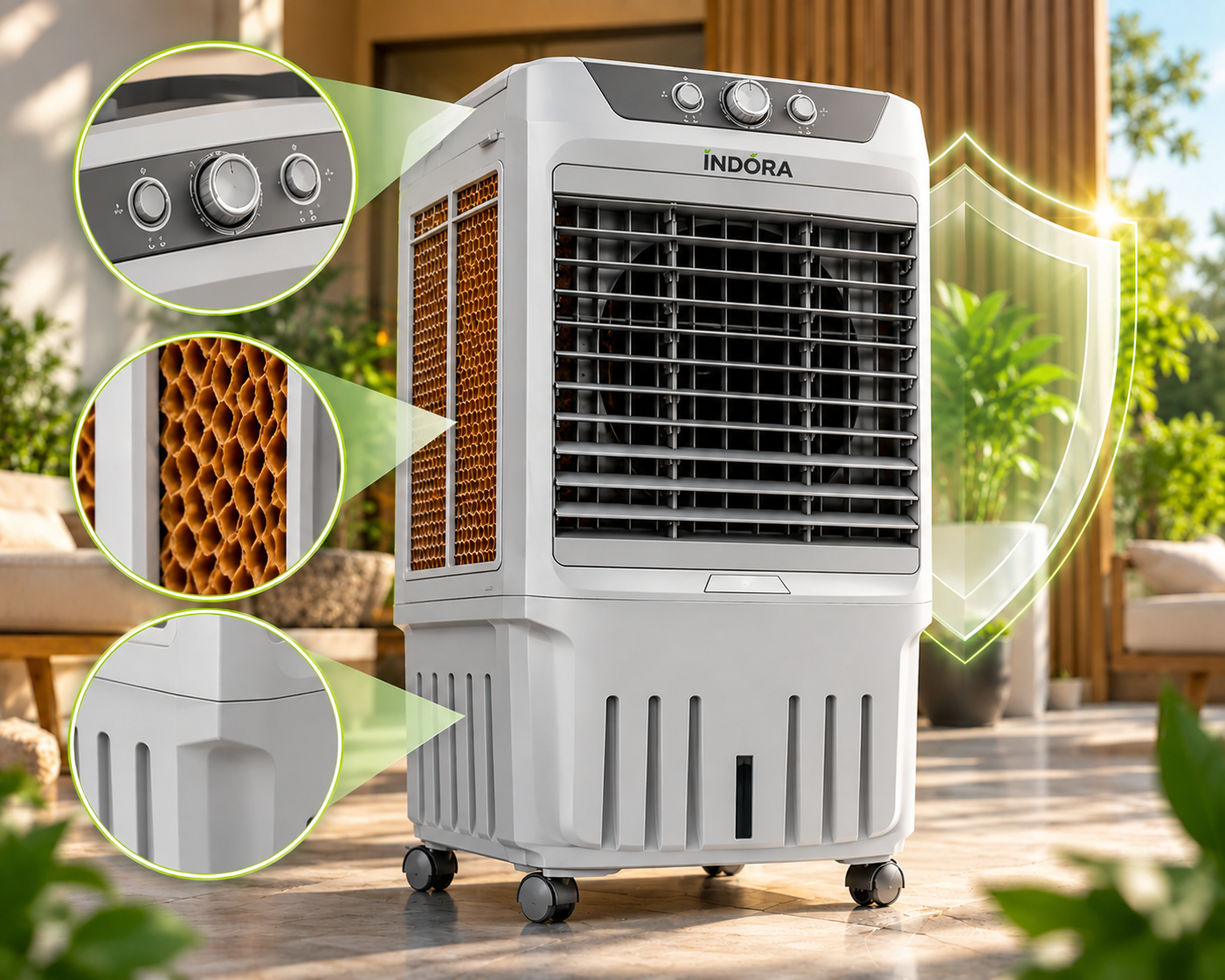 Indora cooler body material and build quality
